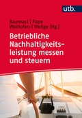 Cover: Betriebliche Nachhaltigkeitsleistung messen und steuern - UTB