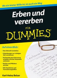 Abbildung von: Erben und vererben für Dummies - Wiley-VCH
