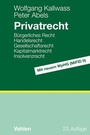 Cover: Privatrecht - Vahlen
