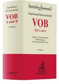 Enlarge image Cover: VOB Teile A und B - C.H.BECK