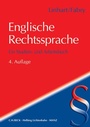 Cover: Englische Rechtssprache - C.H.BECK