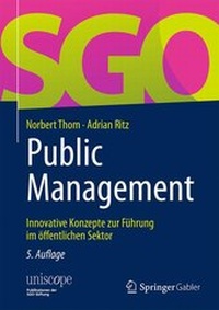 Enlarge image Cover: Public Management - Springer Gabler