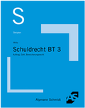 Cover: Skript Schuldrecht BT 3 - Alpmann Schmidt