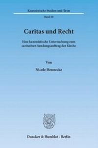 Abbildung von: Caritas und Recht. - Duncker & Humblot