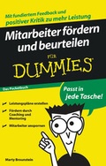Cover: Mitarbeiter f&ouml;rdern und beurteilen f&uuml;r Dummies Das Pocketbuch - Wiley-VCH