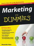 Cover: Marketing f&uuml;r Dummies - Wiley-VCH