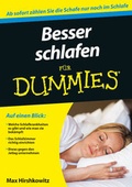 Cover: Besser schlafen f&uuml;r Dummies - Wiley-VCH