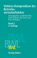 Cover: Vahlens Kompendium der Betriebswirtschaftslehre Bd. 2 - Vahlen