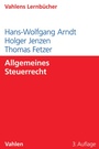 Bild: Allgemeines Steuerrecht - Vahlen
