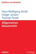 Cover: Allgemeines Steuerrecht - Vahlen