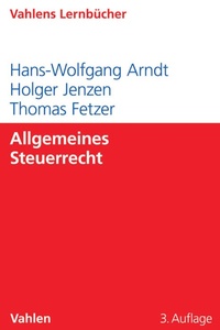 Bild vergrößern Bild: Allgemeines Steuerrecht - Vahlen