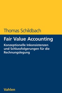 Enlarge image Cover: Fair Value Accounting - Vahlen