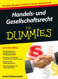 Abbildung von: Handels- und Gesellschaftsrecht für Dummies - Wiley-VCH