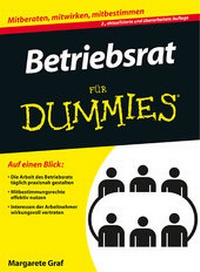 Bild vergrößern Bild: Betriebsrat für Dummies - Wiley-VCH