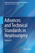 Cover: Advances and Technical Standards in Neurosurgery - Springer