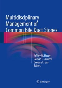 Abbildung von: Multidisciplinary Management of Common Bile Duct Stones - Springer