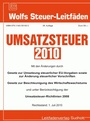 Cover: Umsatzsteuer 2009 - Leitfadenverlag Sudholt