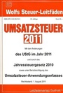 Cover: Umsatzsteuer 2011 - Leitfadenverlag Sudholt