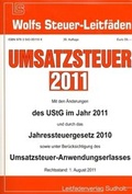 Cover: Umsatzsteuer 2011 - Leitfadenverlag Sudholt