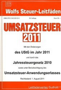 Abbildung von: Umsatzsteuer 2011 - Leitfadenverlag Sudholt