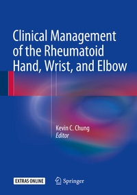 Enlarge image Cover: Clinical Management of the Rheumatoid Hand, Wrist, and Elbow - Springer