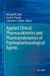Abbildung von: Applied Clinical Pharmacokinetics and Pharmacodynamics of Psychopharmacological Agents - Adis