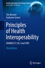 Cover: Principles of Health Interoperability - Springer