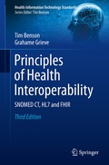Cover: Principles of Health Interoperability - Springer