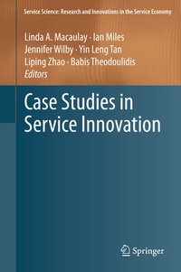 Enlarge image Cover: Case Studies in Service Innovation - Springer