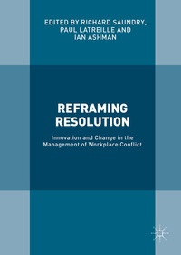 Enlarge image Cover: Reframing Resolution - Palgrave Macmillan