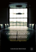 Cover: Criminology of Corruption - Palgrave Macmillan