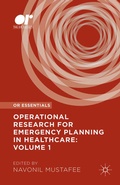 Cover: Operational Research for Emergency Planning in Healthcare: Volume 1 - Palgrave Macmillan