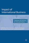 Cover: Impact of International Business - Palgrave Macmillan