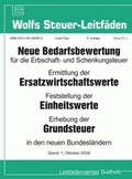 Cover: Neue Bedarfsbewertung f&uuml;r die Erbschaft- und Schenkungsteuer - Leitfadenverlag Sudholt