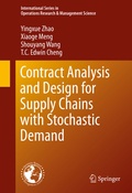Cover: Contract Analysis and Design for Supply Chains with Stochastic Demand - Springer