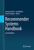 Cover: Recommender Systems Handbook - Springer