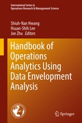 Cover: Handbook of Operations Analytics Using Data Envelopment Analysis - Springer