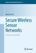 Cover: Secure Wireless Sensor Networks - Springer