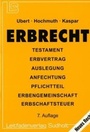 Cover: Erbrecht - Leitfadenverlag Sudholt