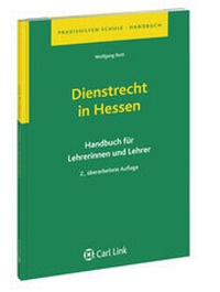 Abbildung von: Dienstrecht in Hessen - Carl Link Verlag