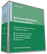 Abbildung von: Recht des öffentlichen Personenverkehrs - Carl Link Verlag