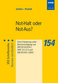 Abbildung von: Not-Halt oder Not-Aus? - VDE VERLAG