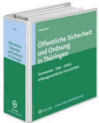 Abbildung von: Öffentliche Sicherheit und Ordnung in Thüringen - Carl Link Verlag