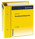 Cover: Bundesmeldegesetz - Deutscher Gemeindeverlag