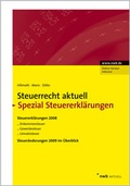 Cover: Steuerrecht aktuell Spezial Steuererkl&auml;rungen 2008, Steuer&auml;nderungen 2009 - NWB