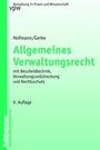 Cover: Allgemeines Verwaltungsrecht - Deutscher Gemeindeverlag