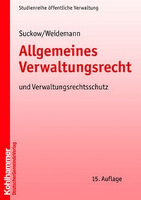 Abbildung von: Allgemeines Verwaltungsrecht - Deutscher Gemeindeverlag