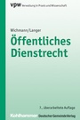 Cover: Öffentliches Dienstrecht - Deutscher Gemeindeverlag