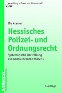 Abbildung von: Hessisches Polizei- und Ordnungsrecht - Deutscher Gemeindeverlag