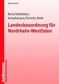 Abbildung von: Landesbauordnung für Nordrhein-Westfalen - Deutscher Gemeindeverlag